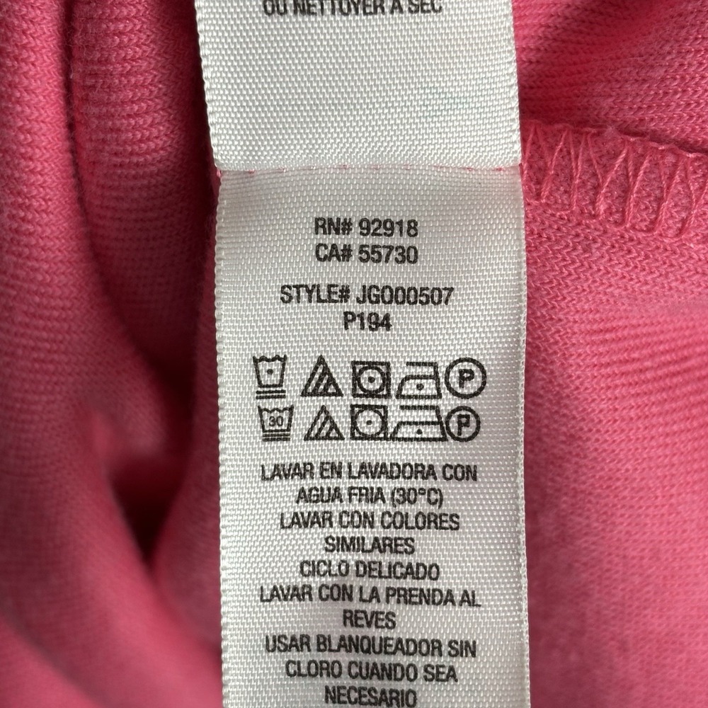 NWT Juicy Couture Womens Hot Pink Terry Cloth Romper Y2K Size XL One‎ Shoulder - Picture 10 of 10